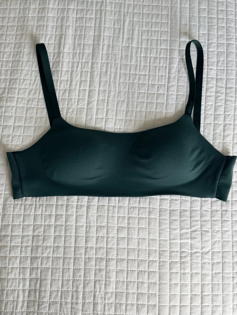 aerie Dark Green Seamless Bralette